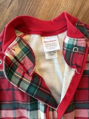 Hanna Andersson plaid pajamas